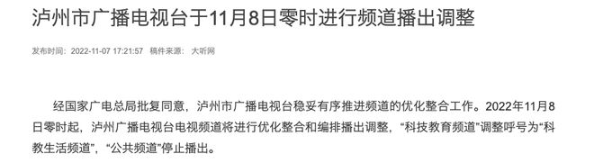 盘点2022年那些停播的电视频道